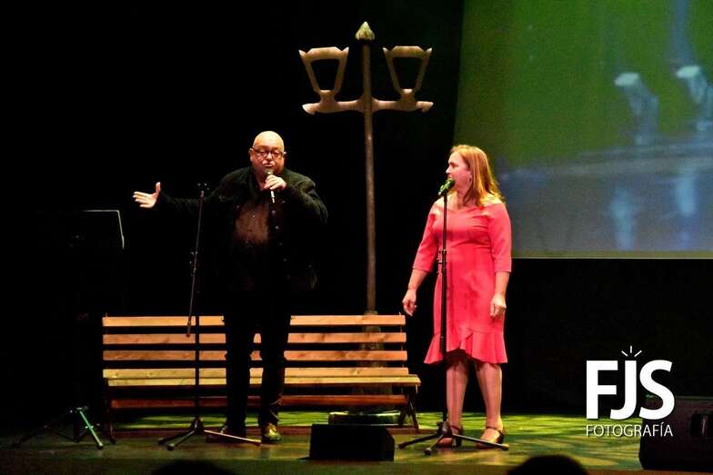 Momento del concierto de anoche en el Teatro de Telde/Francisco Javier Santana.